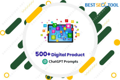 500+ Digital Product ChatGPT Prompts