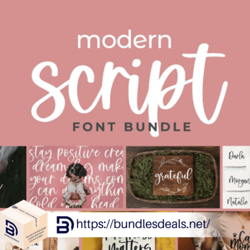 Modern Script Fonts Bundle