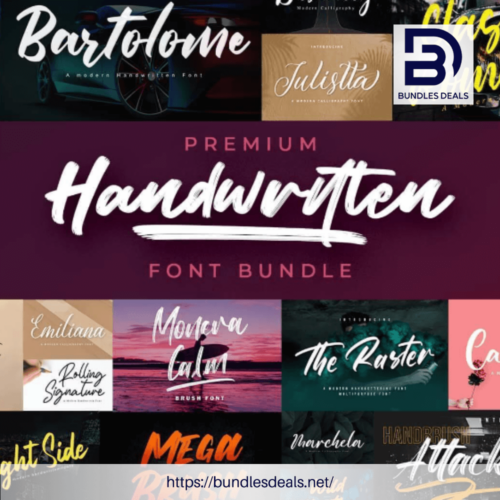 Premium Handwritten Fonts Bundle