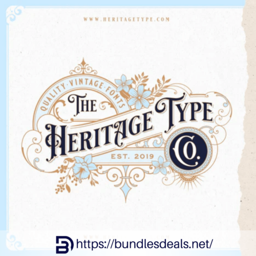 Vintage Font Bundle