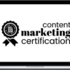 Jon Morrow – Content Marketing Certification