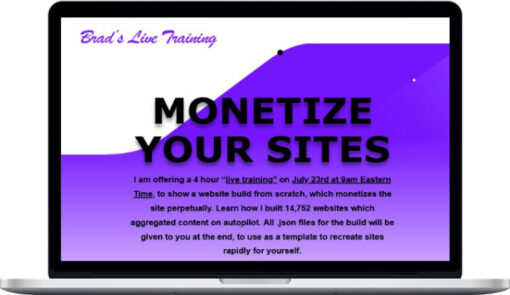 Bradley Batdorf – Monetize Your Site