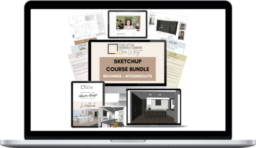 Clare Le Roy – SketchUp Beginner + Intermediate Course Bundle