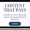 Julie Solomon – Content That Pays