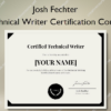 Technical Writer Certification Course