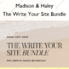 The Write Your Site Bundle – Madison & Haley