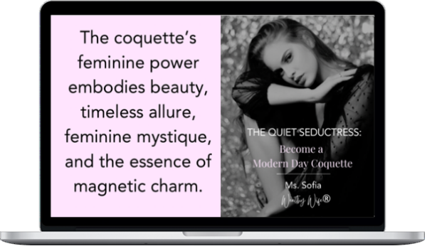 Wealthy Wife – The Quiet Seductress: Become a Modern Day Coquette (Book Cover 2)