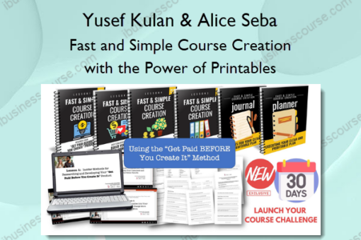 Fast and Simple Course Creation with the Power of Printables