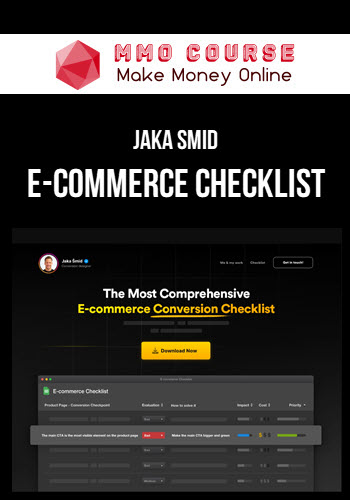 Jaka Smid – E-commerce Checklist