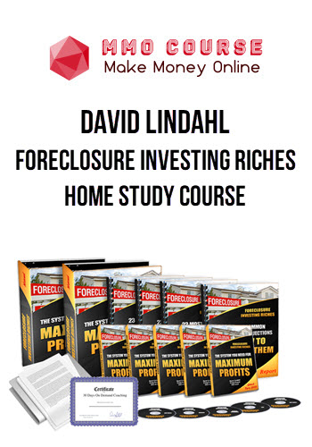 David Lindahl – Foreclosure Investing Riches Home Study Course