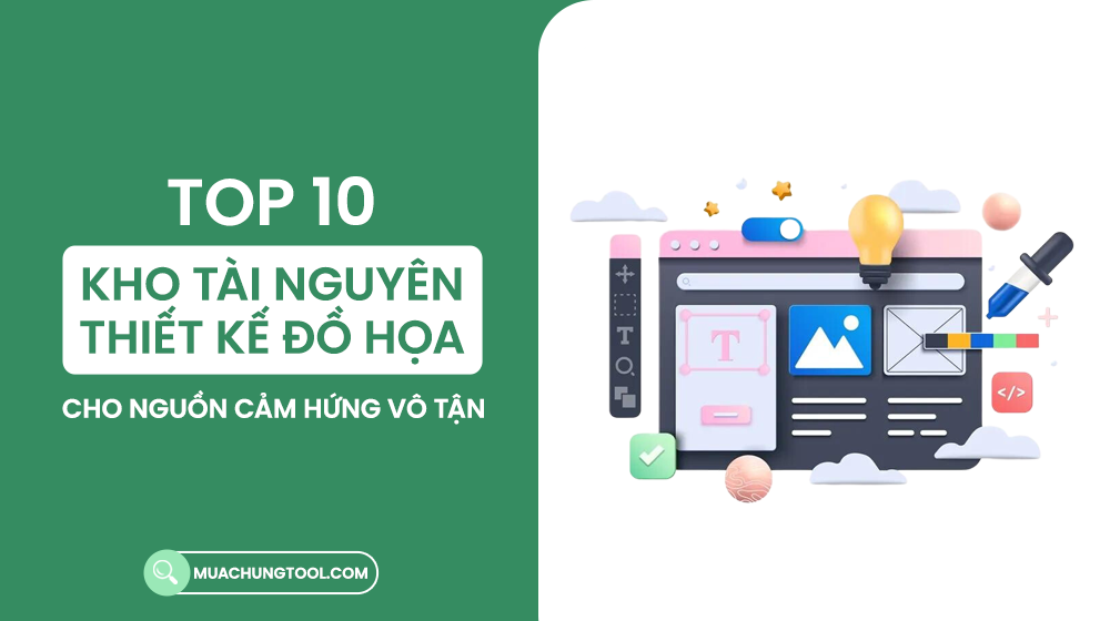 10 Kho Tài Nguyên Thiết Kế Đồ Họa Cho Nguồn Cảm Hứng Vô Tận