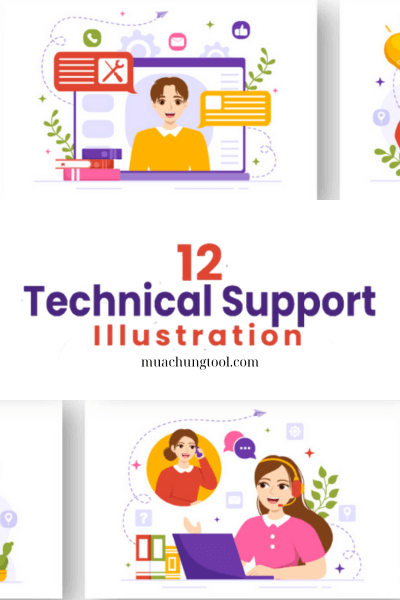 12 Technical Support System Illustration