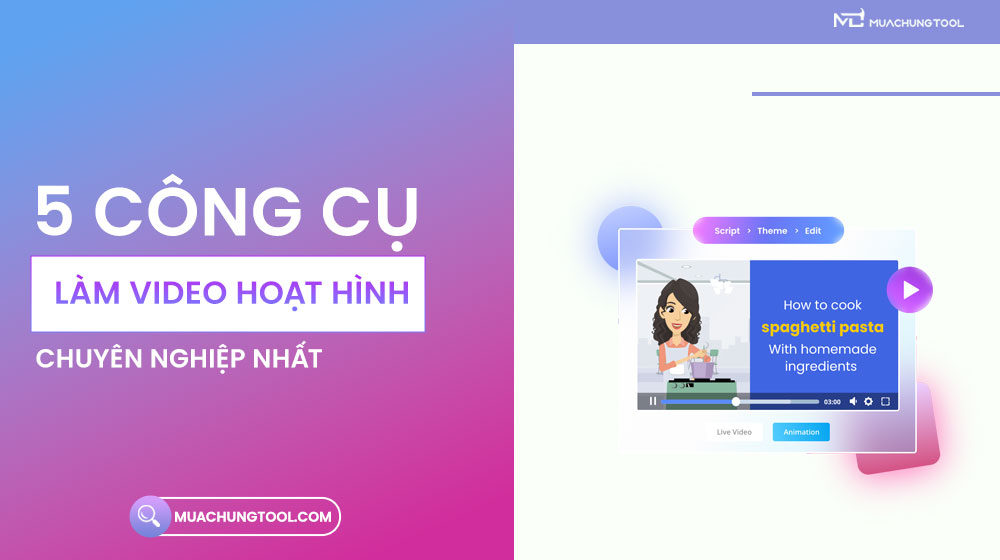 5 Công Cụ Làm Video Hoạt Hình Chuyên Nghiệp Nhất