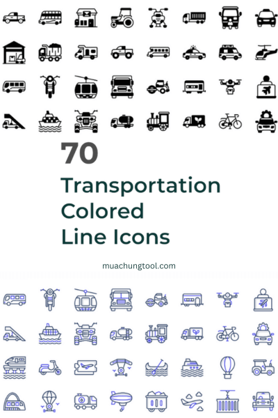 Transportation Icons