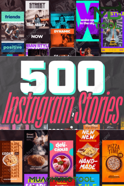 500 Instagram Stories Bundle