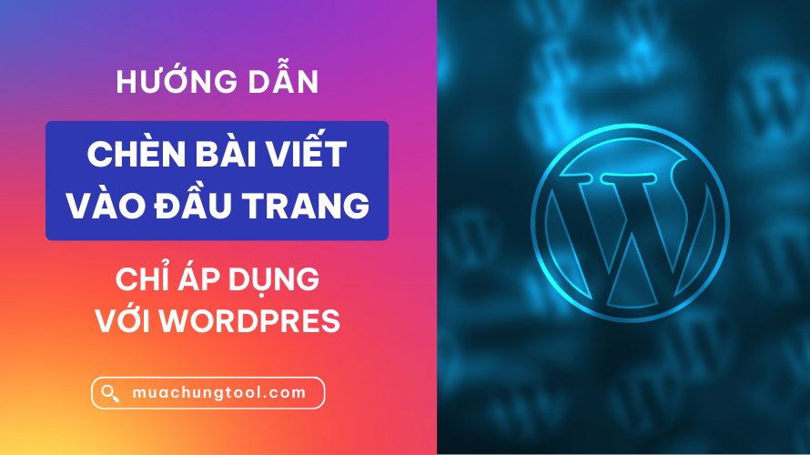 Hướng Dẫn Chèn Bài Viết Vào đầu Trang WordPress