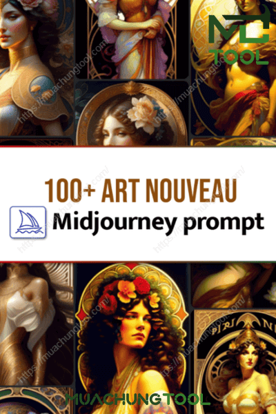 100+ Art Nouveau Midjourney Prompts