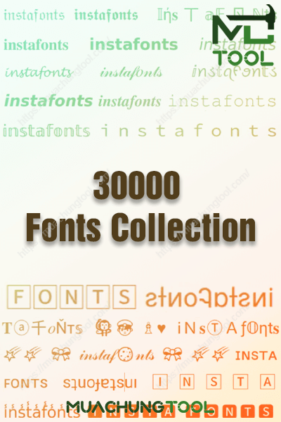 30,000 Ultimate Fonts Collection