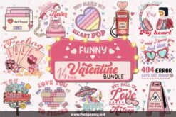 Funny Valentine Sublimation Bundle