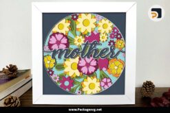 Mother's Day Light Box Svg