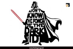 Power of the dark side SVG