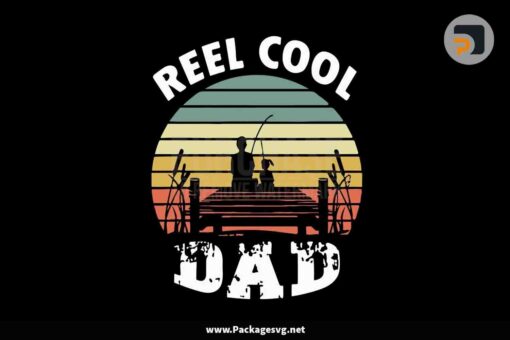 Reel Cool Dad SVG