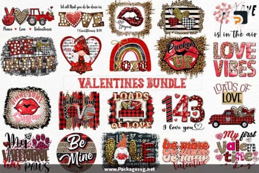 Valentine Day Sublimation Bundle