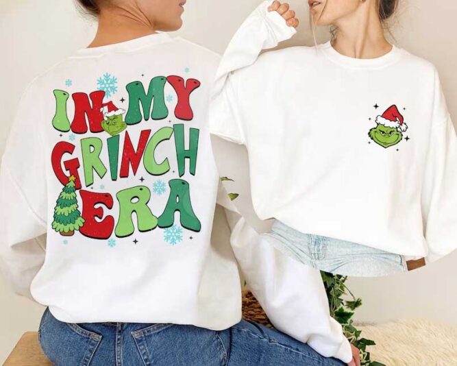 In My Grinch Era SVG, Grinchmas Shirt Design LN9MS536