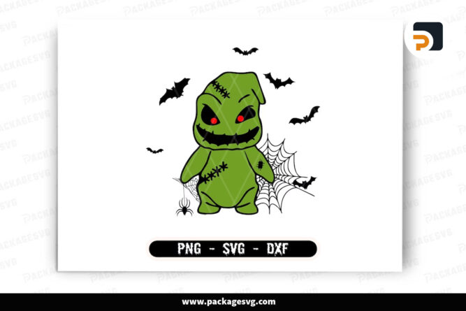 Oogie Boogie SVG, Halloween Design Cut File LNMTEL33