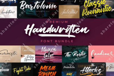 Premium Handwritten Fonts Bundle