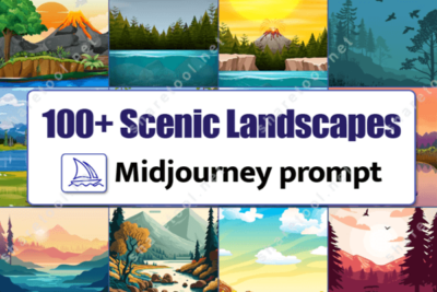 100+ Scenic Landscapes Midjourney Prompt