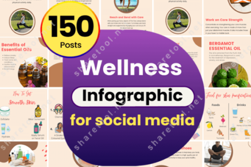 150 Wellness Infographic Posts