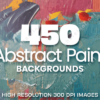 450 Abstract Paint Backgrounds Bundle