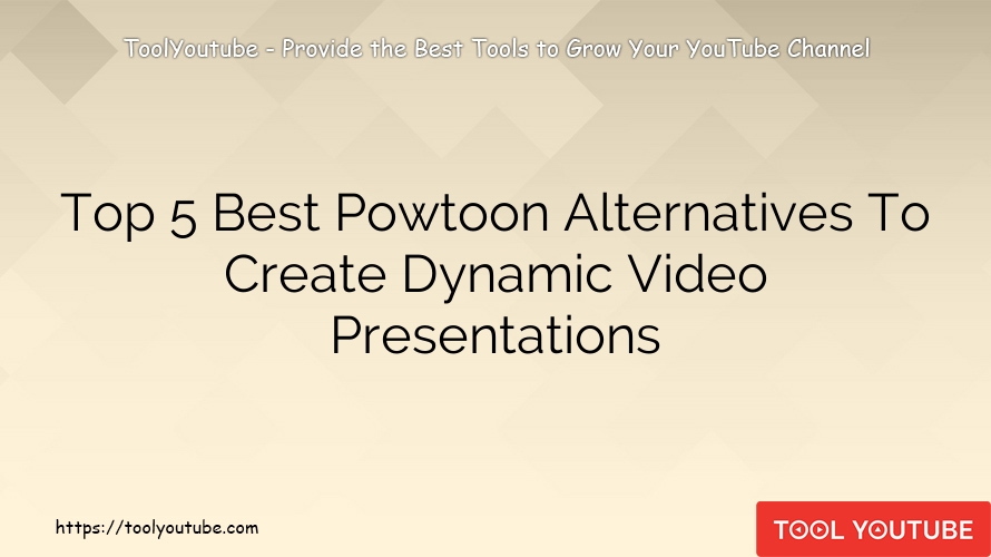 Top 5 Best Powtoon Alternatives To Create Dynamic Video Presentations